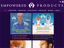 Tablet Screenshot of empoweredproducts.com